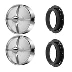 Retro 3 1/4" Screw-In Turn Signal Lens For Harley Heritage Road King Electra Glide