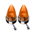 Classic Bullet 2" Clip-In Turn Signal Lens With LED & 1156 Plug