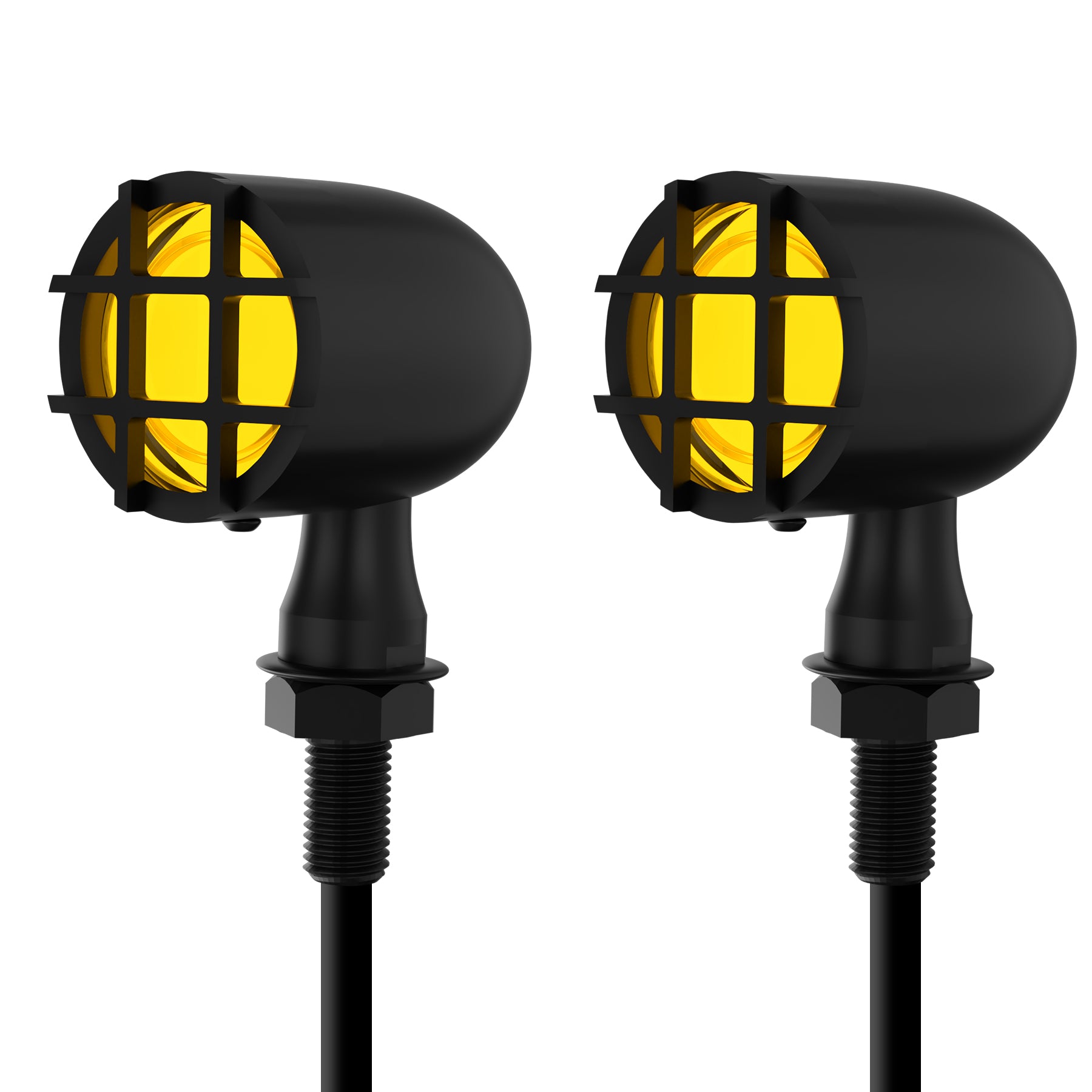 Motorcycle LED Grill Turn Signals Front Rear Indicator