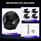 Quarter Fairing Windshield Kit for Harley Dyna 2006–2017, Street Bob FXDB, Super Glide FXD FXDC, Low Rider FXDL FXDLS