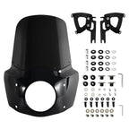 15" Windshield Road King Fairing Fit 7" Headlight For Harley Touring Road King FLHR 1994-2023 Road King Special FLHRXS 2017-2025