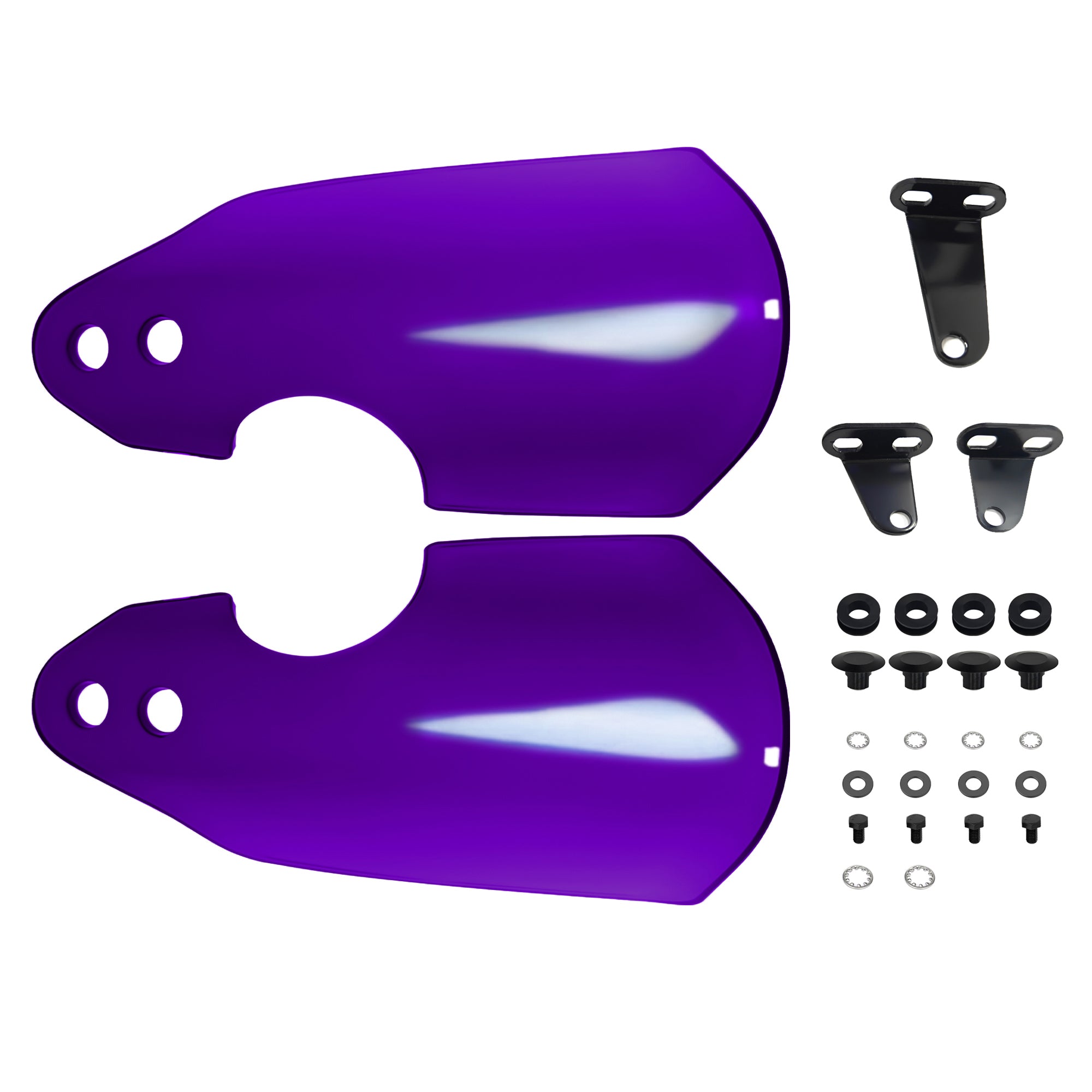 Low Rider S Handlebar Handguards Hand Shield Protector For Harley Softail Fat Bob 2018-23 Low Rider S 2020-23 Sport Glide FLSB