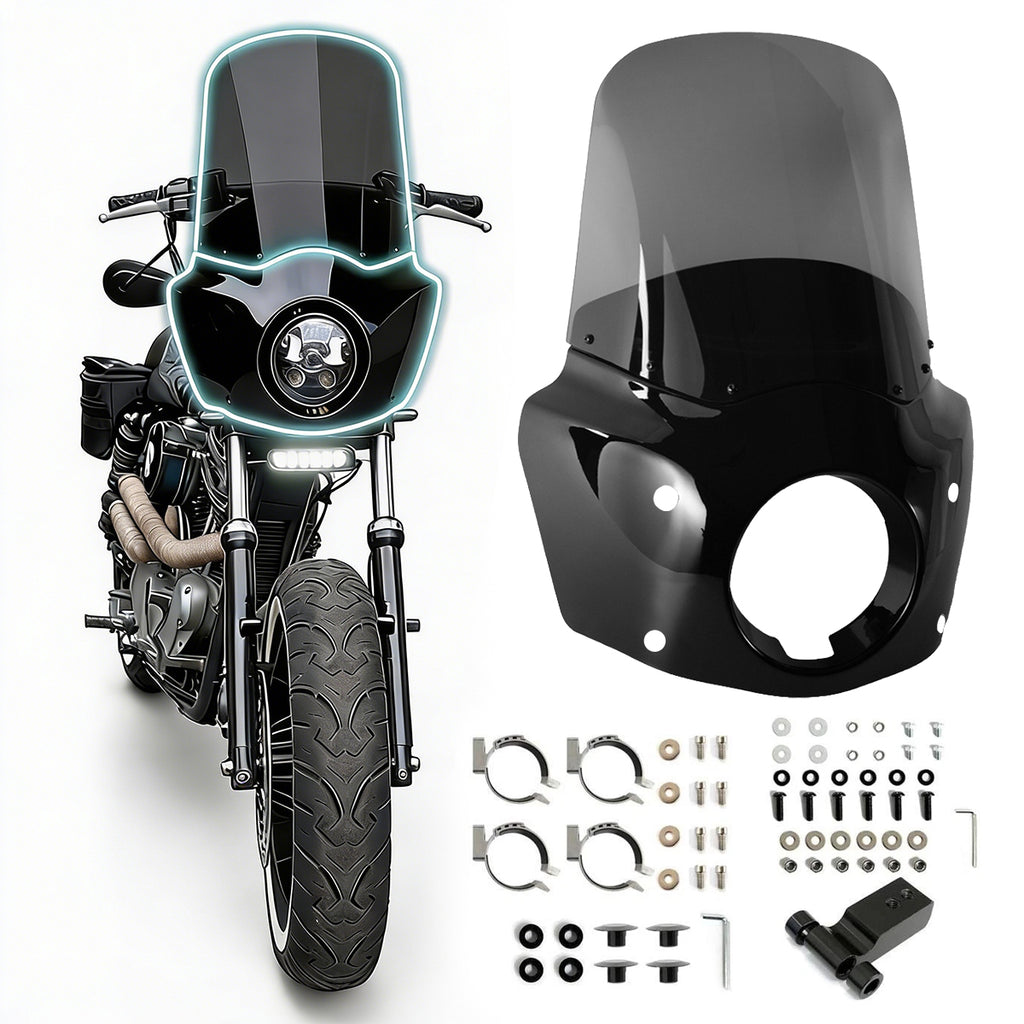 11/15 inch Motorcycle Front Fairing Road Warrior Fairing For Harley Softail Street Bob FXBB 2018-24 Standard Softail FXST 2018-2021