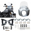 Barracuda Silver 15 inch Motorcycle Front Fairing For Road Warrior Fairing Only For Harley Softail Low Rider S FXLRS 2020-2024