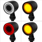 Motorcycle LED Bullet Turn Signals Front Rear Indicator