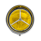 7" Tri Bar Bullet Style Chrome Headligh