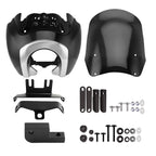 Front Headlight Fairing W/15" Windshield For Dyna 2006-2017 T-Sport 2000-2003
