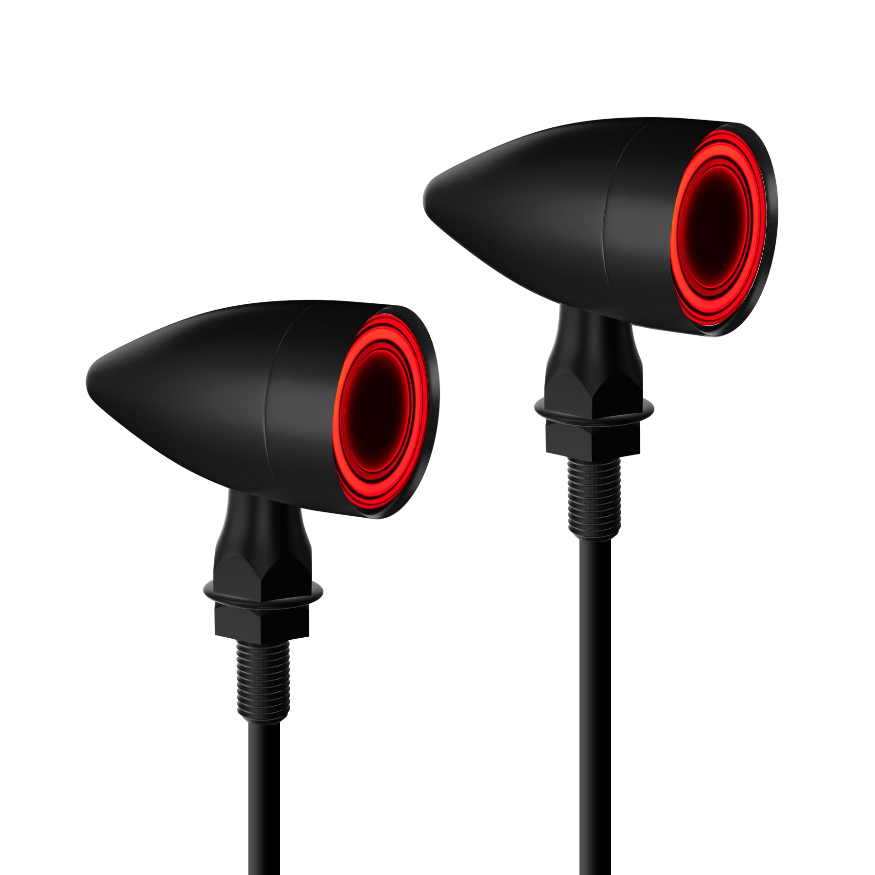 Motorcycle LED Bullet Turn Signals Front Rear Indicato