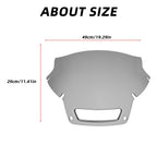 7" Low Rider ST Windshield Windscreen Protector Cover For Harley Softail Low Rider ST/FXLRST 2023 FXRST 2022-2024