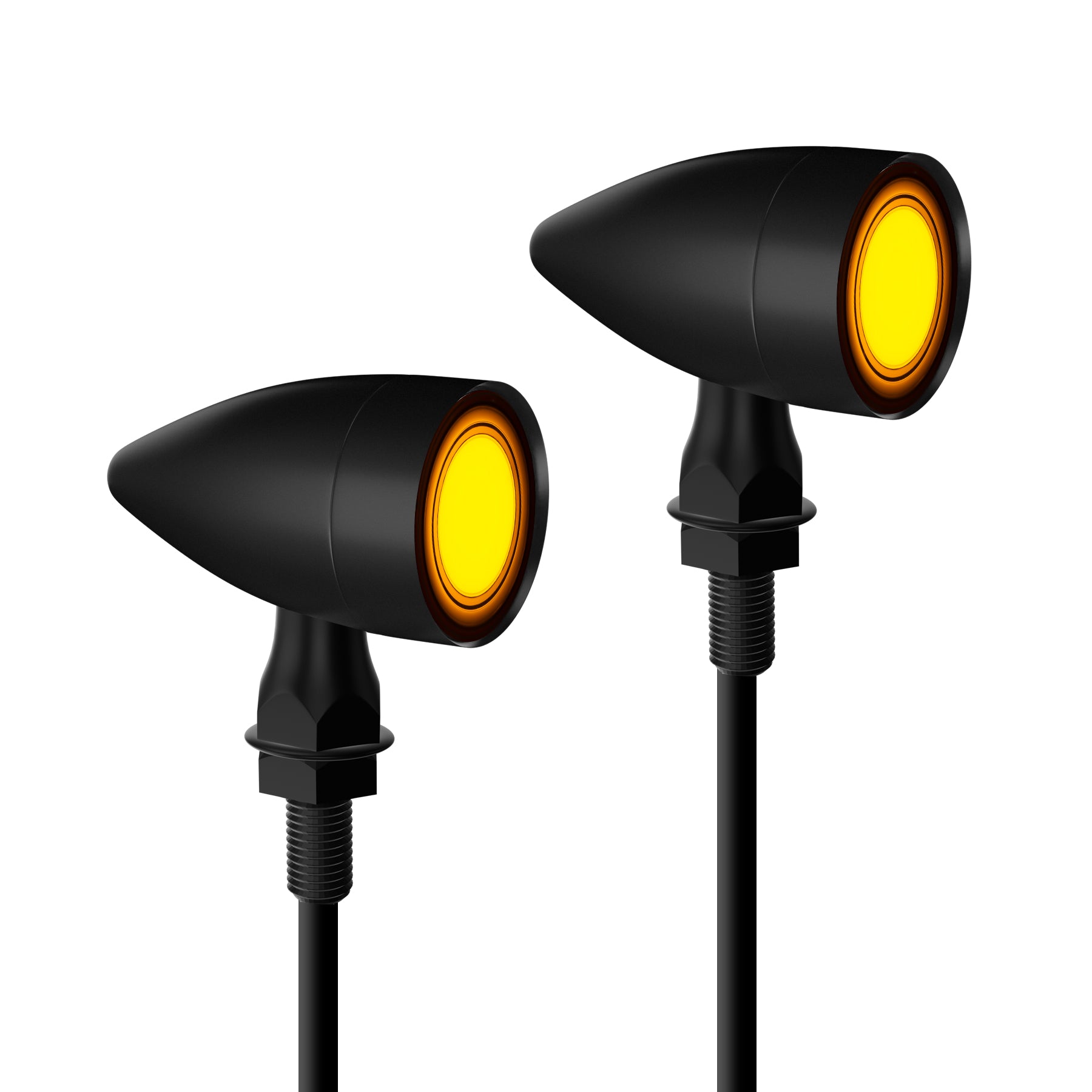 Motorcycle LED Bullet Turn Signals Front Rear Indicato