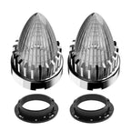 Retro Bullet 3 1/4" Screw-in Turn Signal Lens For Harley Heritage Road King Electra Glide