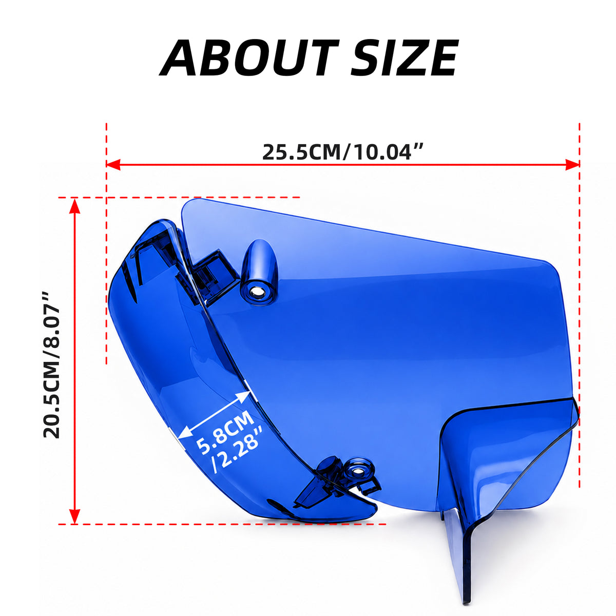 Wind Air Deflector Fairing Side Wings for Harley Road Glide 2024+, Windshield Deflectors for 2024-2026 CVO Road Glide ST FLTRXSTSE 2024-2026 Road Glide FLTRX 2023-2026 CVO Road Glide FLTRXSE