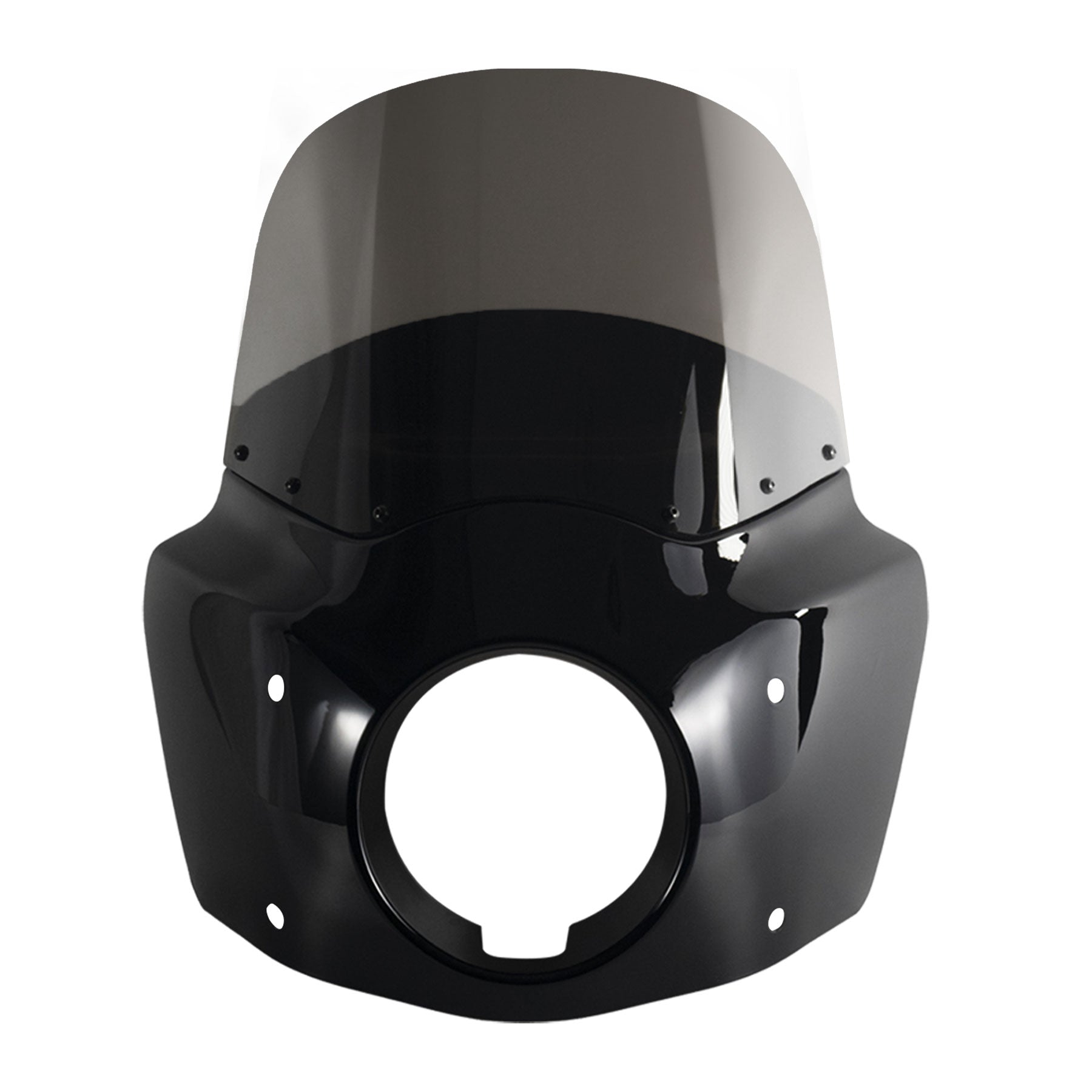 Front Headlight Fairing W/15" 11" Windshield For Dyna FXD FXDB FXDC FXDL 2006-2017