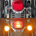 Retro Bullet 3 1/4" Screw-in Turn Signal Lens For Harley Heritage Road King Electra Glide