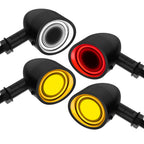 Motorcycle LED Bullet Turn Signals Front Rear Indicator