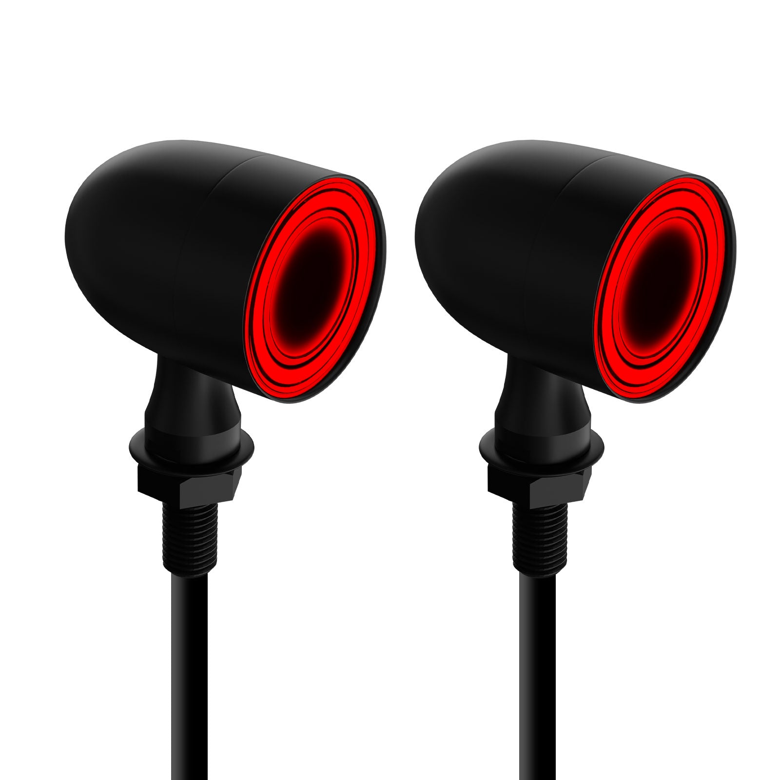 Motorcycle LED Bullet Turn Signals Front Rear Indicato
