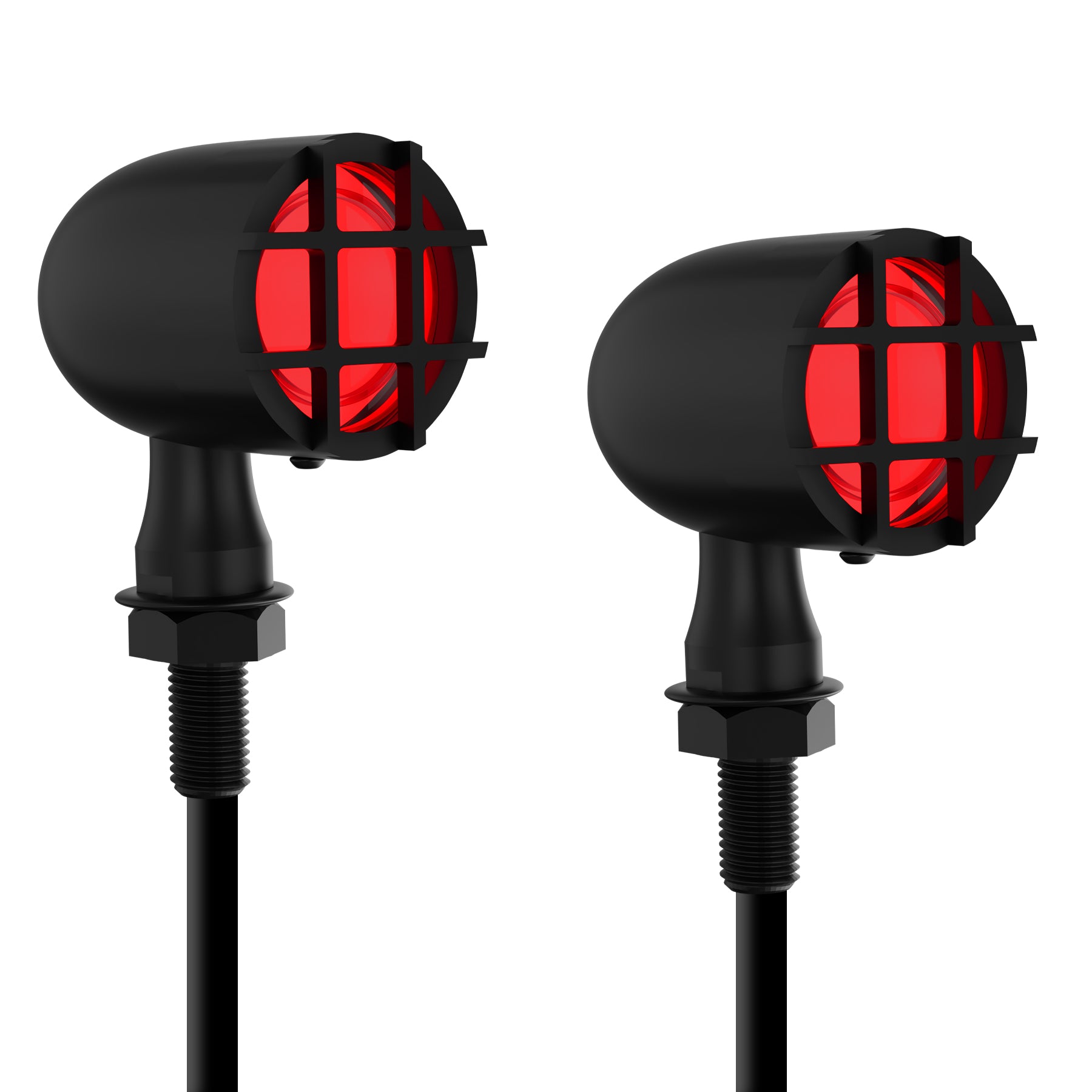 Motorcycle LED Grill Turn Signals Front Rear Indicator Secondary image