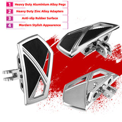 Motorcycle Highway Pegs Mini Floorboards Rider Foot Peg for Harley Softail Fat Boy Breakout Street Bob Low Rider 2018-up