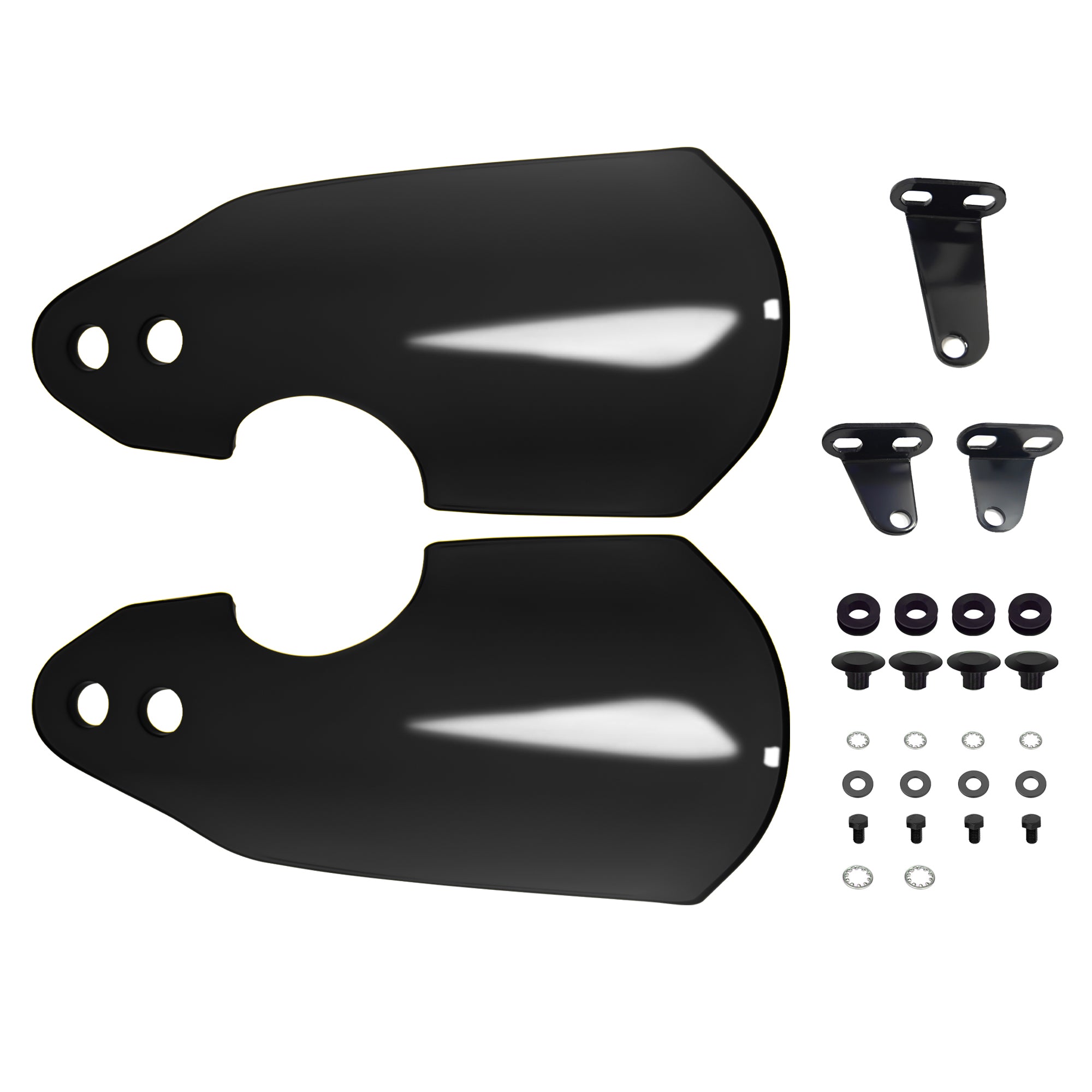 Low Rider S Handlebar Handguards Hand Shield Protector For Harley Softail Fat Bob 2018-23 Low Rider S 2020-23 Sport Glide FLSB Secondary image
