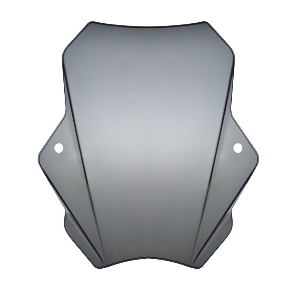 15" Motorcycle Windshield Universal For Harley Davidson Honda Kawasaki Suzuki Triumph Yamaha Indian Victory