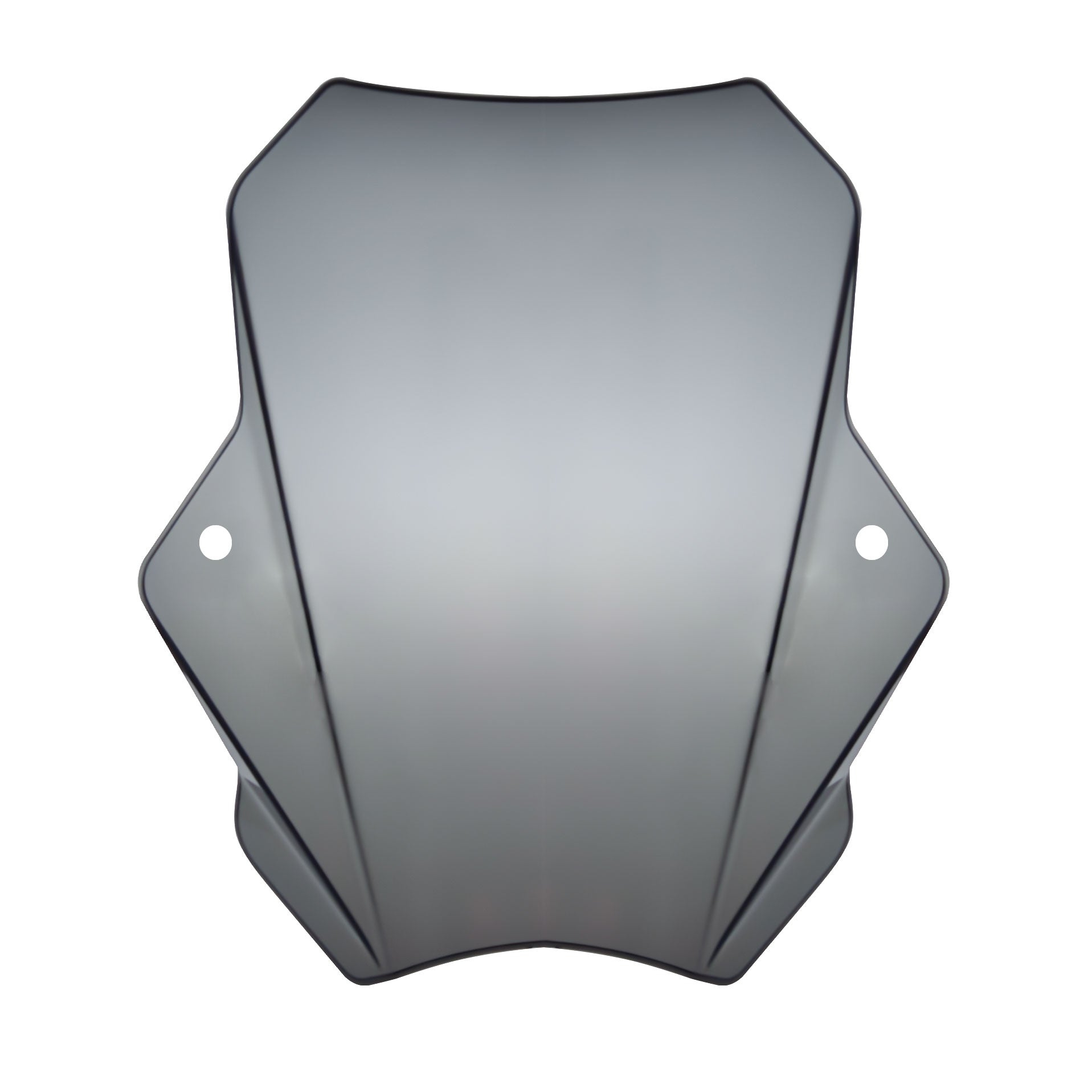 15" Motorcycle Windshield Universal For Harley Davidson Honda Kawasaki Suzuki Triumph Yamaha Indian Victory
