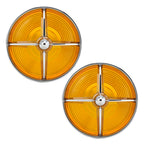 Retro 3 1/4" Screw-In Turn Signal Lens For Harley Heritage Road King Electra Glide