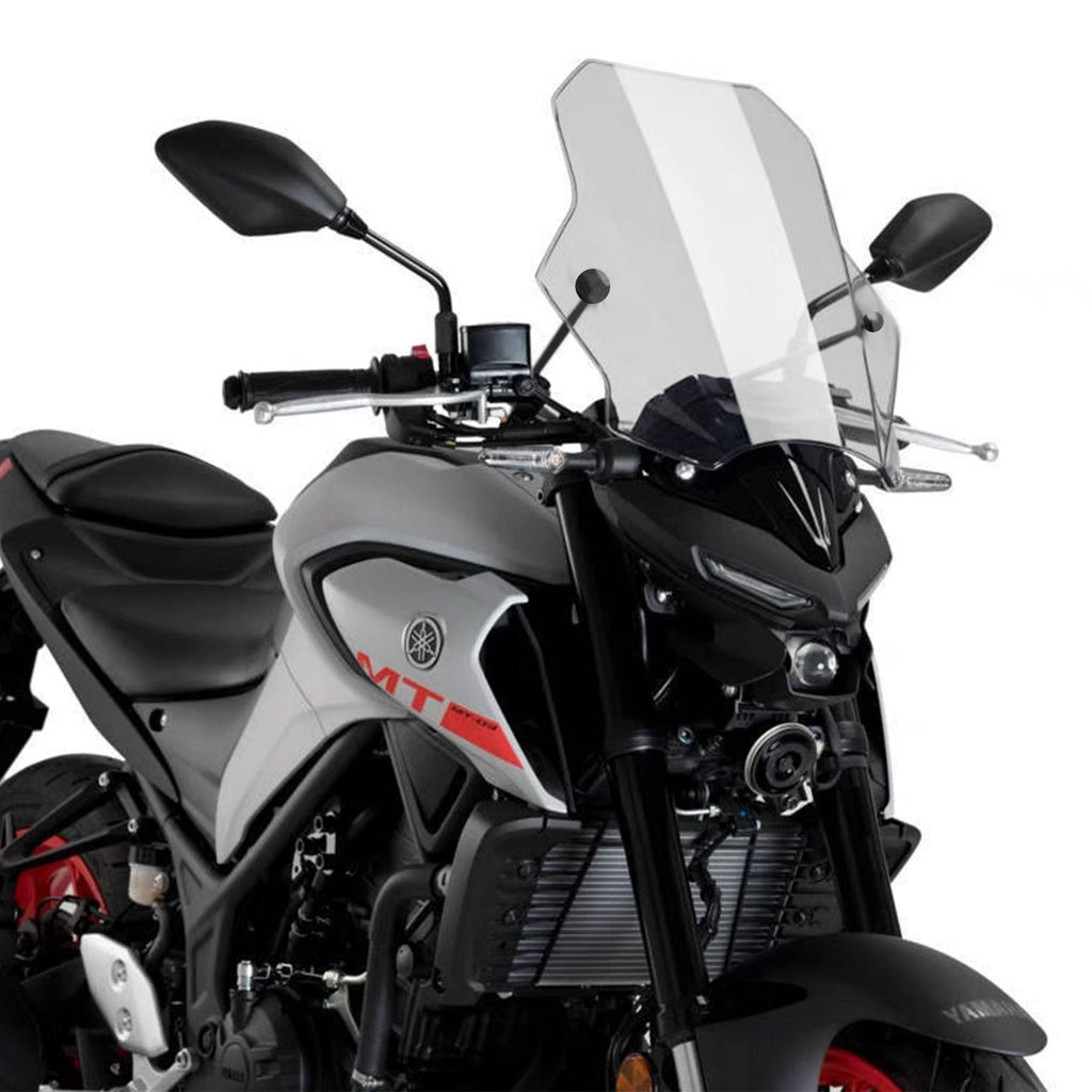 15" Motorcycle Windshield Universal For Harley Davidson Honda Kawasaki Suzuki Triumph Yamaha Indian Victory