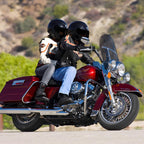 17" Smoke Detachable Windshield Windscreen Wind Splitter For Harley Touring Road King FLHR 1994-2023, Road King Special FLHRXS 2017-2025