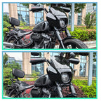 Front Quarter Fairing Windscreen 13" Only Windshield For Harley Softail Street Bob 114 FXBBS 2021-2024 Standard FXST 2018+