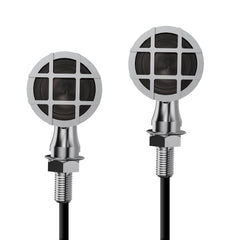 Motorcycle LED Grill Turn Signals Front Rear Indicator