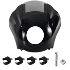 Quarter Fairing Windshield Kit for Harley Dyna 2006–2017, Street Bob FXDB, Super Glide FXD FXDC, Low Rider FXDL FXDLS