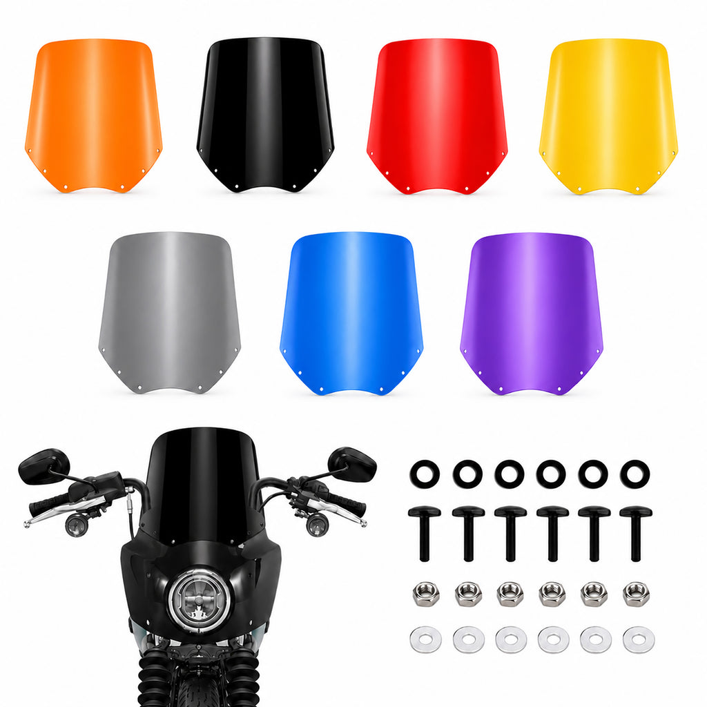 13" Colourful Windscreen Motorcycle Windshield Windscreen for Road Warrior fairing kit