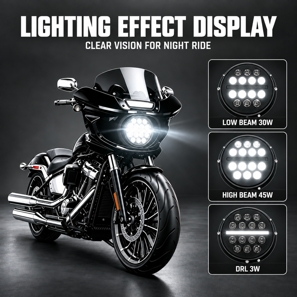 ST Fairing Windshield Headlight Kit For 2006-2017 Dyna, 2006-2010 Super Glide FXD 2006-2014 Custom FXDC, 2016-2017 Low Rider S FXDLS, 06-09 14-17 Low Rider FXDL, 06-17 Street Bob FXDB Wide Glide FXDWG
