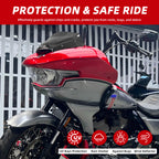 " Wave Windshield Windscreen Air Deflector for Harley CVO Road Glide FLTRXSE 2023-up, CVO Road Glide ST FLTRXSTSE 2024-up, Road Glide FLTRX 2024-up Accessories