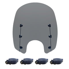 21" Street Bob FXDB Windshield Motorcycle Wind Protection For Harley FXBB FXBBS Standard FXST Low Rider FXLR Dyna Super Glide