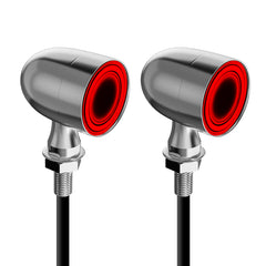 Motorcycle LED Bullet Turn Signals Front Rear Indicator