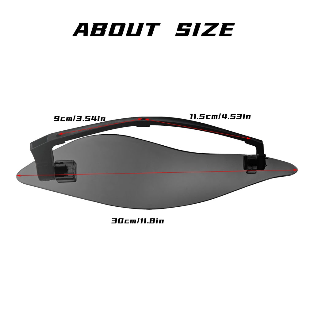 Motorcycle Side Wing Air Deflector Side Spoiler Colorful Windshield For Harley Touring Electra Street Glide FLHX FLHT 2014-2024