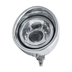 Motorcycle 7" LED Classic Visor Headlight