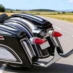 3 1/4" Motorcycle Turn Signal 2 Pack Bullet LED Rear Tail Light for Harley Softail Electra Glide Fatboy Heritage Softail Road Glide Softail Springer Tour Glide