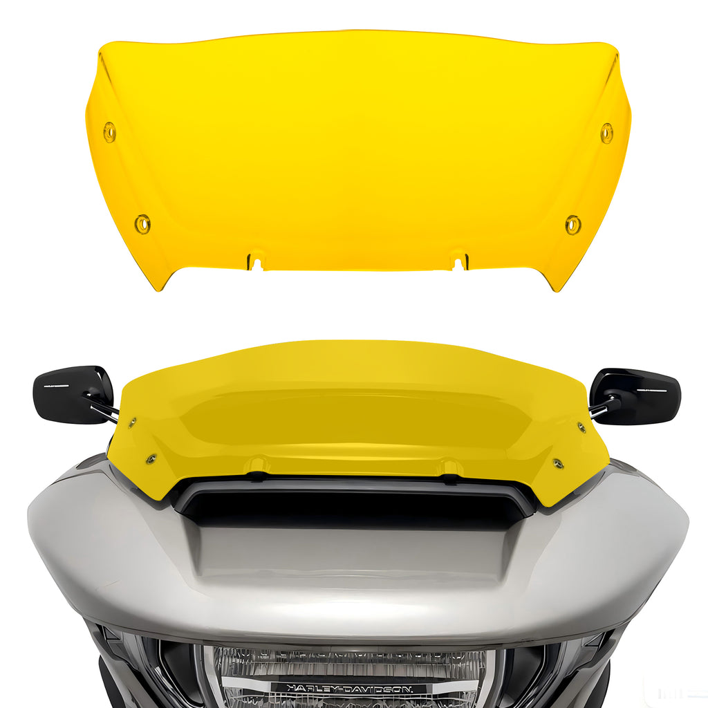 " Wave Windshield Windscreen Air Deflector for Harley CVO Road Glide FLTRXSE 2023-up, CVO Road Glide ST FLTRXSTSE 2024-up, Road Glide FLTRX 2024-up Accessories