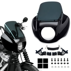 Front Quarter Fairing Low Rider S 9" Windshield Mounting Bracket Kit For Harley Softail Street Bob Low Rider S FXLRS Standard FXST 2018+