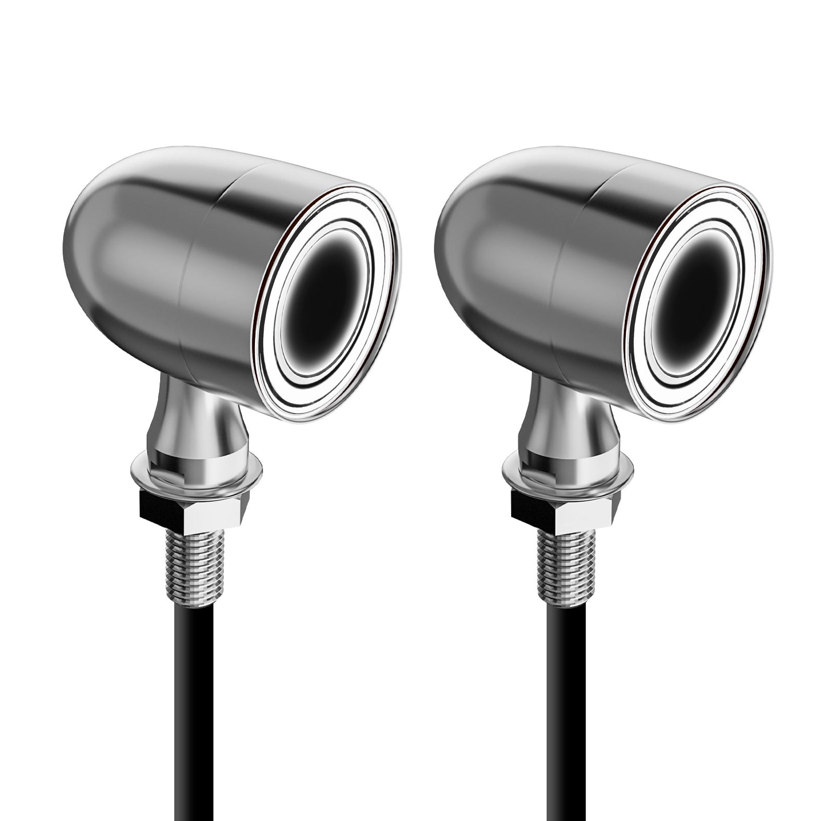 Motorcycle LED Bullet Turn Signals Front Rear Indicato