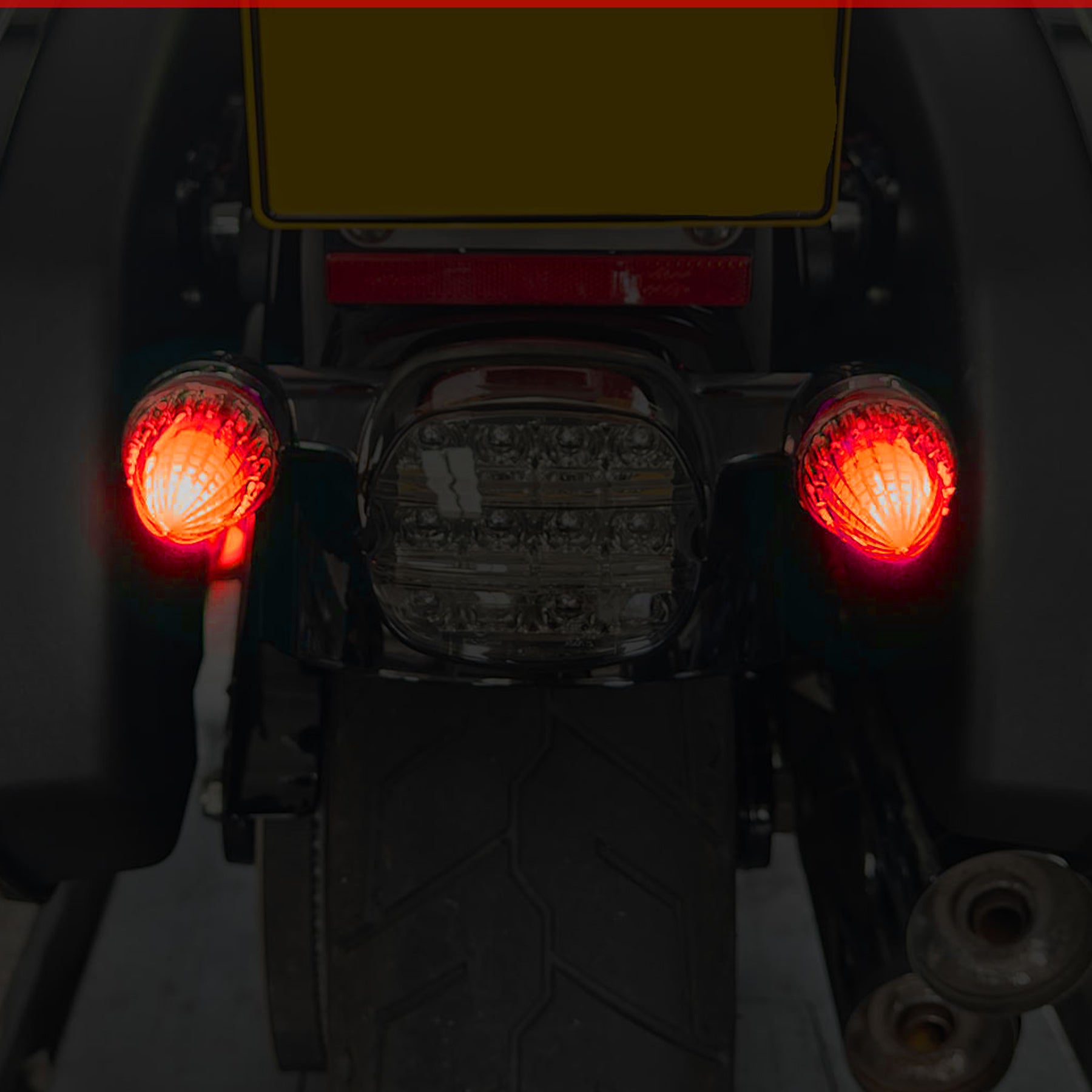 Classic Bullet 2" Clip-In Turn Signal Lens With LED & 1156 Plug