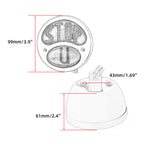 "FUCK U" Duo Lamp Model a Motorcycle Tail Light