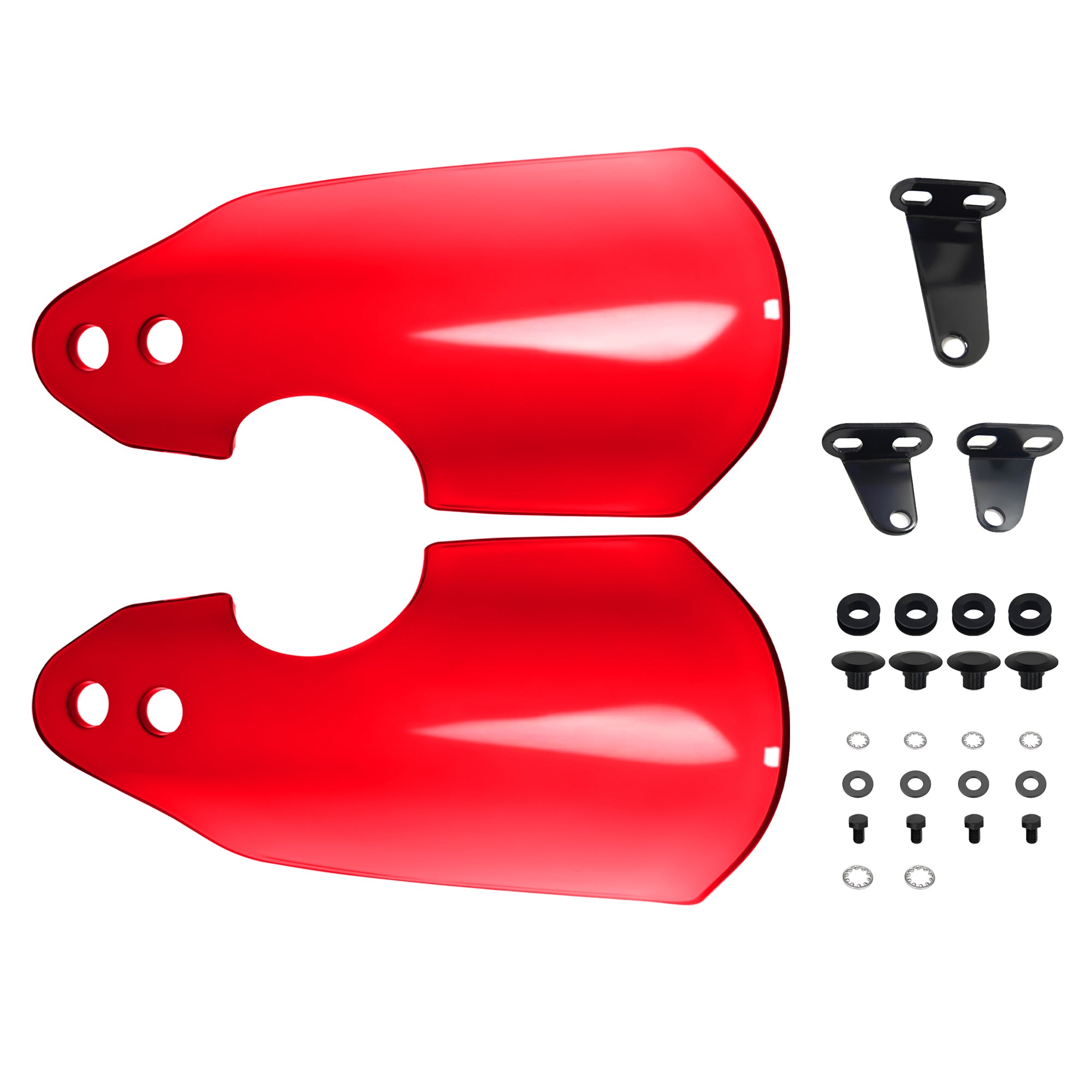 Low Rider S Handlebar Handguards Hand Shield Protector For Harley Softail Fat Bob 2018-23 Low Rider S 2020-23 Sport Glide FLSB