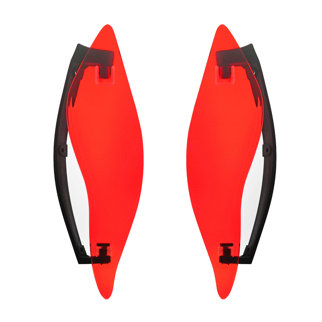 Motorcycle Side Wing Air Deflector Side Spoiler Colorful Windshield For Harley Touring Electra Street Glide FLHX FLHT 2014-2024