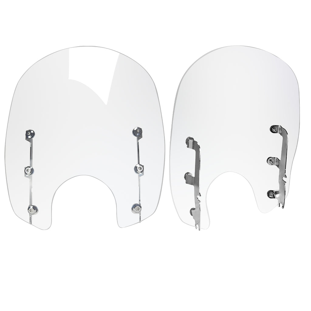 Motorcycle Windshield Motorcycle Windscreen Fit for Harley Softail Street Bob FXBB FXBBS Standard FXST Low Rider FXLR Rocker FXCW Dyna Super Glide FXD