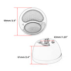 Motorcycle LED Taillight For Harley Chopper Bobber Cafe Racer Duolamp Vintage Rear Stop Tail Lamp Brake Running Light