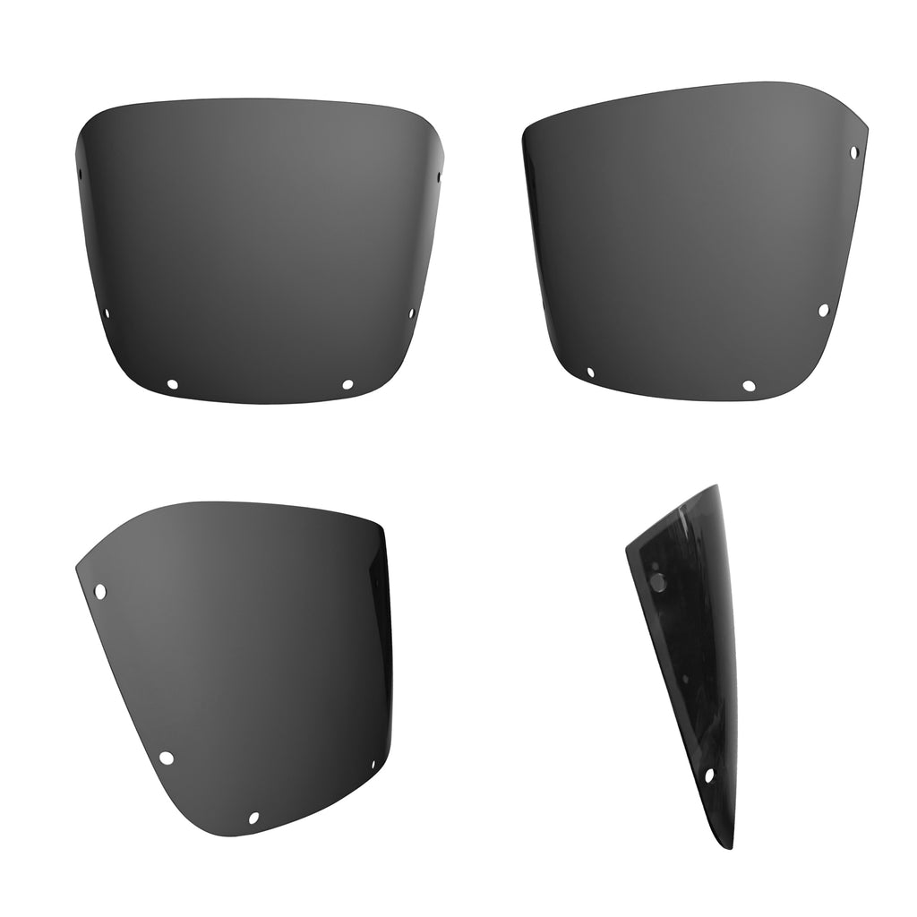 Front Quarter Fairing Windscreen 13" Only Windshield For Harley Softail Street Bob 114 FXBBS 2021-2024 Standard FXST 2018+