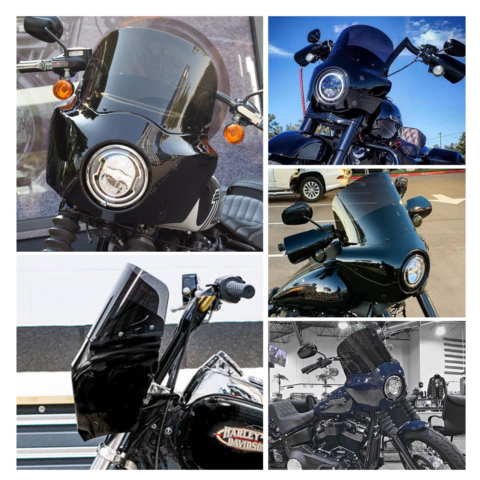 11/15" Motorcycle Front Fairing For Road Warrior Fairing For Harley Dyna 06-17